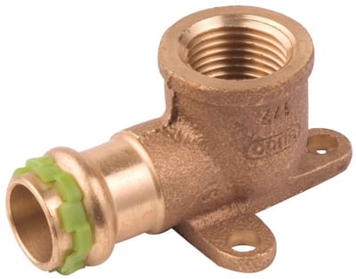 VSH SudoPress Koperen plafondbocht 90° i/i 18xRp1/2" Type SP4471GV, 6672622