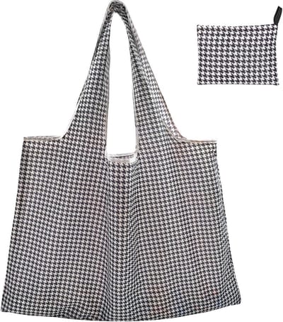 Vouwbare boodschappentas 56 x 67 cm - herbruikbaar - stof - ideaal voor fruit - SnelShoppen
