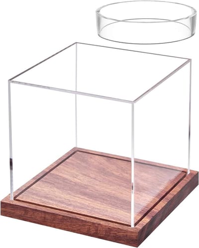 Sportbal Display - Souvenir Organizer - Verzamelobjecten Tonen - Kant-en-klaar Ontwerp - 10 cm - Transparant