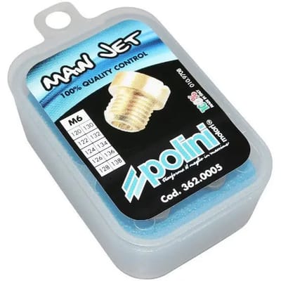 Hoofdsproeier carburateur 362.0005 Polini 120 tot 138 Dellorto PHBN voor motor