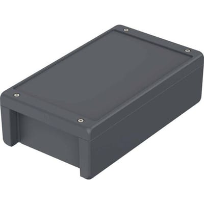 Bopla BA-S 281709 F Bocube Alu Gehäuse 7024 00166334 Industriële behuizing 299 x 173 x 90 Aluminium Grafietgrijs (RAL 7024) 1 stuk(s)