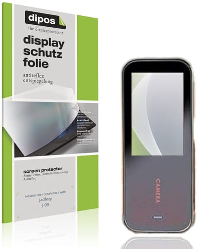 dipos – 4x Matte Beschermfolie geschikt voor Jadfezy J-09 | Krasbestendige & antireflecterende Screenprotector Ultra-Thin