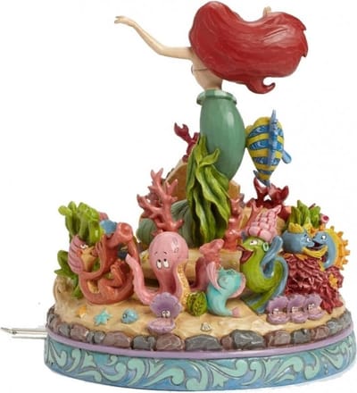 Disney beeldje - Traditions collectie - Under the Sea - Ariel Speeldoos