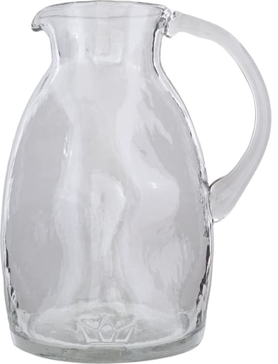 Dutchdeluxes Luxe Serveer - en Presenteerkaraf in Glas 750 ml Handgemaakt met Oor