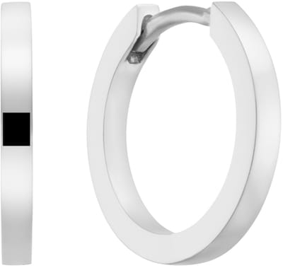 Glow 107.2500.12 Dames Oorbellen - Oorringen - Sieraad - Zilver - 925 Zilver - 12 mm lang