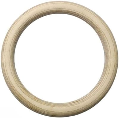 Gymnastiek ringen - Houten fitness ringen - Kracht training - Snelle verstelling - 32 mm - Houtkleur