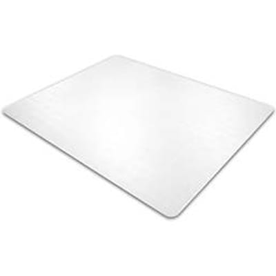 Floortex Valuemat vloerbeschermingsmat, rechthoekig, voor tapijt, dikte 2 mm, L 1200 x B 900 mm, vinyl, transparant