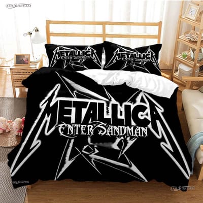 Casal Heavy Metal Band All Season Dekbedovertrek Dekbed Beddengoed Sets Zachte Dekbedhoes En Kussenslopen Enkel/Dubbel/Queen/King AU Single(140*210cm)3pcs