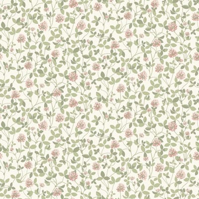 Boråstapeter Vliesbehang 6978 - Österlen - Botanisch Roze - 53cm x 10.05m