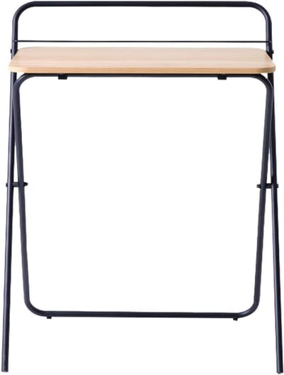 Opklapbaar bureau - Schrijftafel PC tafel - Thuiswerken Studeren - Geen installatie nodig - 25 inch breed - Zwart
