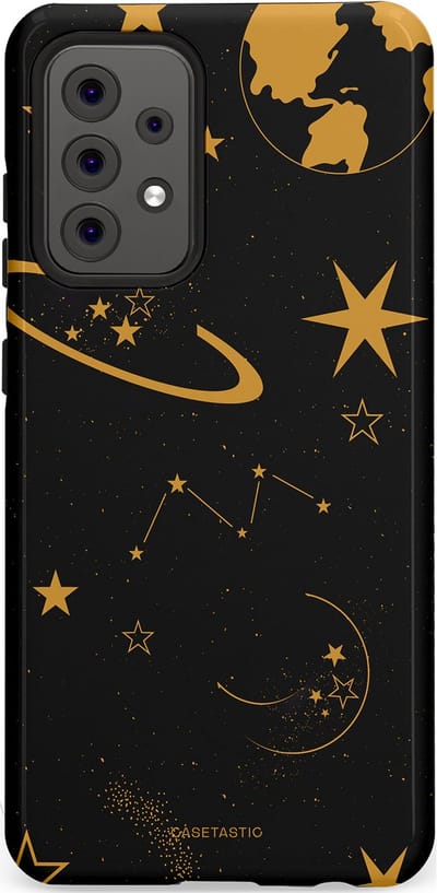 Casetastic Hoesje Geschikt voor Samsung A52 (4G/5G/s) - Stijlvolle Beschermende Duo-layer Case - Nachtelijk uitzicht
