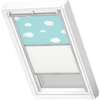 Velux Verduisterend Rolgordijn Dfd Uk04 4660s - Manueel - Blauwe Lucht
