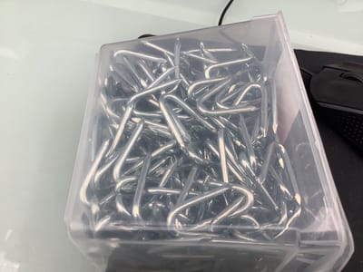 Deltafix krammen verzinkt 3.0 x 30 mm 1000 gr.