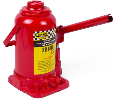 Benson Hydraulische potkrik - 20 ton - compact ontwerp - rood