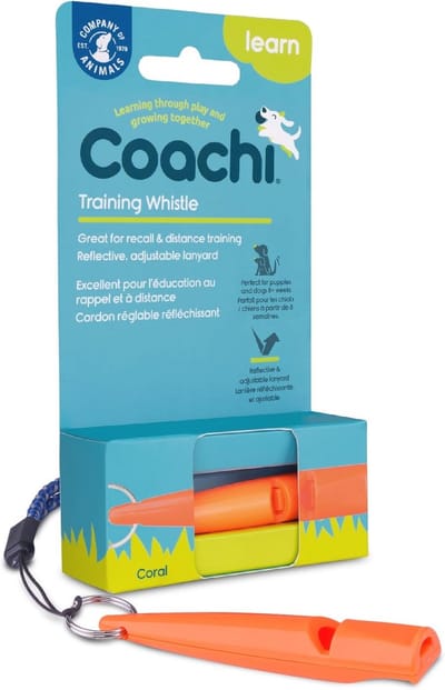 Trainingsfluit voor Honden - Ideaal voor Gehoorzaamheid en Terugroeptraining, Sterk en Helder Geluid, Lichtgewicht en Compact