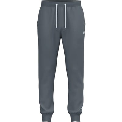 JAKO Joggingbroek One Cotton met boord grijs kindermate 6501k-825