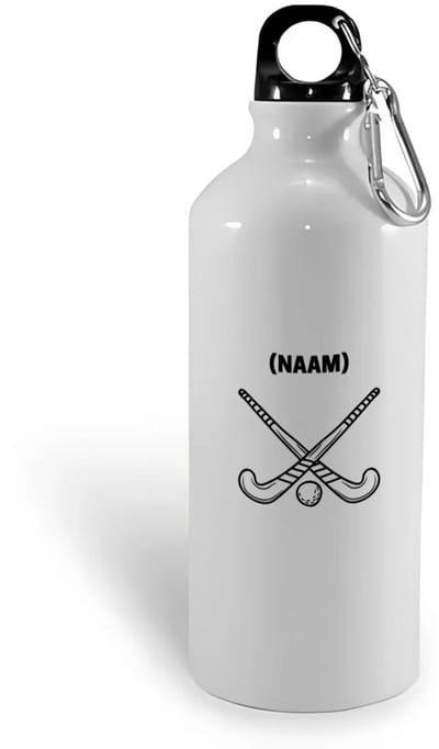 Hacebo® - Hockey met eigen naam waterfles - Hockey - Hockeyer - Sport - water fles - 400ML