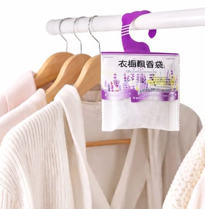 Geurzakjes Garderobe – Set van 4 Lavender – Hangende Wardrobe Sachets – Motwerend & Schimmelwerend – Langdurige Bloemengeur – Voor Kast, Auto & Slaapkamer