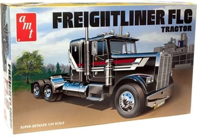AMT Modelbouwpakket Vrachtwagens - 1195 Freightliner FLC Tractor Plastic - 1:24 - Modelbouw