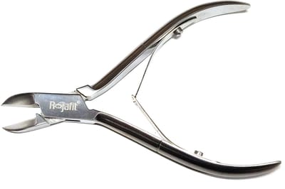 Rojafit Professionele Hoektang - Ronde Punt - RVS - Dubbelveer - Doorgestoken - 13 cm.
