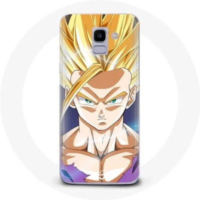 Hoesje voor Samsung Galaxy J6 2018 Manga Dragon Ball Z Gohan