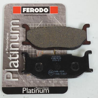Plaquette de frein Ferodo pour Scooter Yamaha 500 T-Max 2001 à 2003 SJ011/4/5/6 / AV Neuf