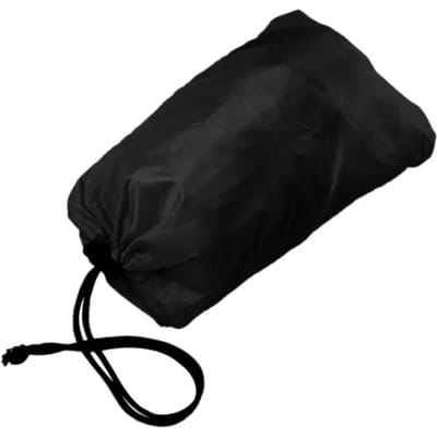 Parachute de Vitesse à Taille Réglable Parapluie d'Entraînement à l'Agilité Football Soccer Corde de Résistance Chute de Fitness pour la Course à Pied Outil pour Obstacles Athlétiques noir