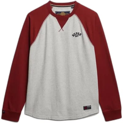Superdry - Vintage Athletic Baseball Top - Heren - Tops