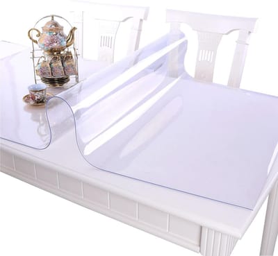 Tafelhoes Transparant - Bureau Protector - Tafel Beschermen - Waterdicht PVC Materiaal - 80x160 cm - Helder