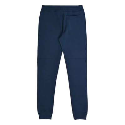 Lambretta Heren Logo Slim Leg Joggingbroek (Marine)