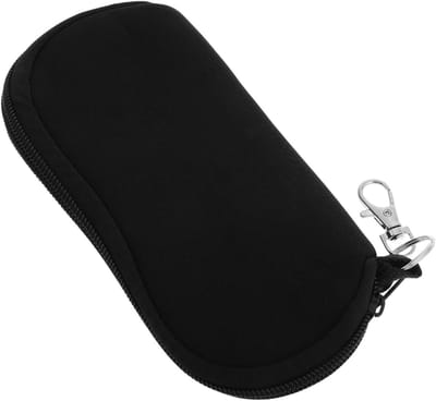 Brillen Etui - Opbergzakje - Bescherming Brillen - Waterdicht Materiaal - 17 cm - Zwart