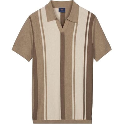 Baileys – Heren – Poloshirt – Korte mouwen – Knitted – Polo - Taupe – 615770-865
