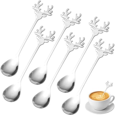 Dailygoody - Elchlepel - Koffielepel-set - Duurzaam roestvrijstaal