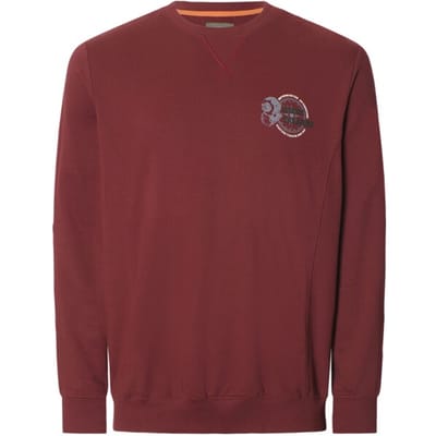 Sweatshirt TJALVE donkerrood