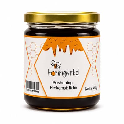 Boshoning 450g Italië Honingwinkel (vloeibaar)