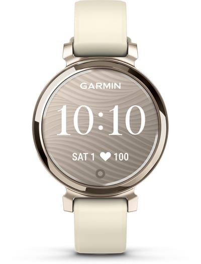 Garmin - Lily 2 Cream Gold met Coconut siliconen band