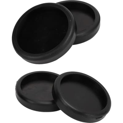 4 stuks 5 inch diameter hefkrik rubber armpads 5715017 slip preventie krikken heffen autohefbrug black