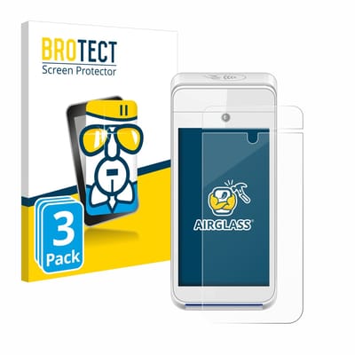 Screenprotector 3 Stuks voor Pax A920 Beschermglas transparant