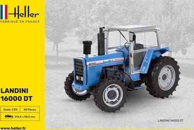 Heller Modelbouwpakket Landbouwvoertuigen - 81403 LANDINI 16000 DT Tractor Plastic - 1:24 - Modelbouw