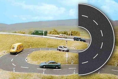 Busch - Straßenkurve N (Bu7099) - modelbouwsets, hobbybouwspeelgoed voor kinderen, modelverf en accessoires