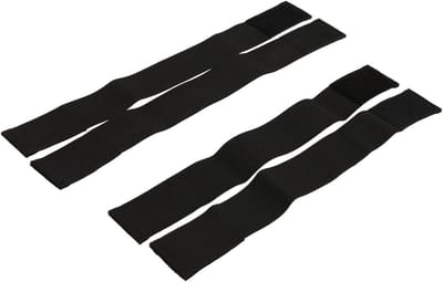 Beenrubber Set - Scheenbeschermer Banden - Sport Bevestiging - Tape Besparend - Set van 4 - Meerkleurig