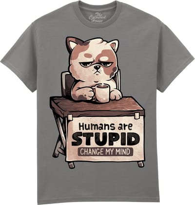 Humans Are Stupid The Coloured House T-shirt 3XL