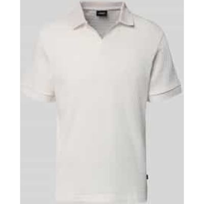regular fit poloshirt met V-hals model 'Rauljose'
