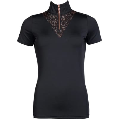 Damespolo HKM Rosegold Glamour
