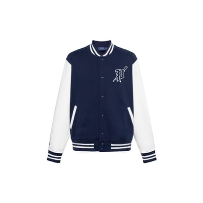 Polo Ralph Lauren Gestreept Patroon Gedrukt Enkele Rij Knopen Casual Lange Mouwen Jas Heren jassen Blauw 710917913-002 M white