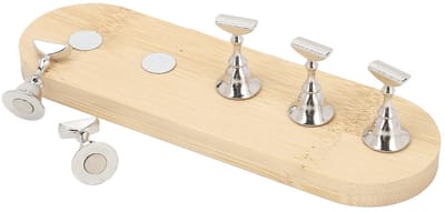 Verstelbare Magnetische Nepnagelhouder voor Nail Art - Stabiele Oefenstand