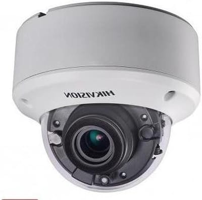 Beveiligingscamera Koepel - Dome Camera - Toezicht Binnen Buiten - Motorized Varifocal Lens - 3 MP - Wit