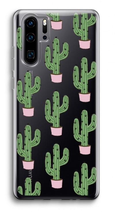 Case Company® - Hoesje geschikt voor Huawei P30 Pro hoesje - Cactus Lover - Soft Cover Telefoonhoesje - Bescherming aan alle Kanten en Schermrand