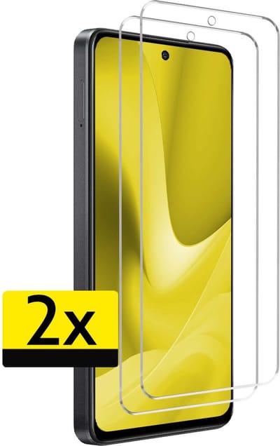 Screenprotector - Geschikt voor OPPO A79 - 2 Stuks - Extra Sterk - Beschermglas - Gehard Glas - Tempered Glass - Screen Protector