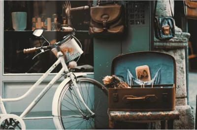 Twisk diamond painting speelgoed vintage fiets canvas creatief.